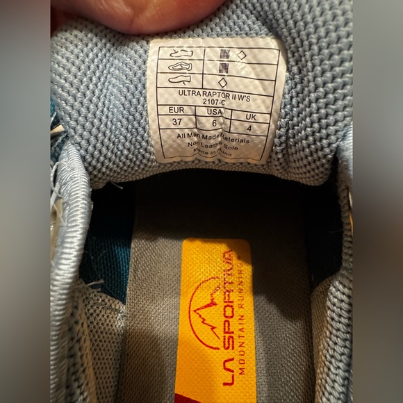 La Sportiva Ultra Raptor II Women Trail Running/ Hiking Shoe, 6 - Picture 8 of 9
